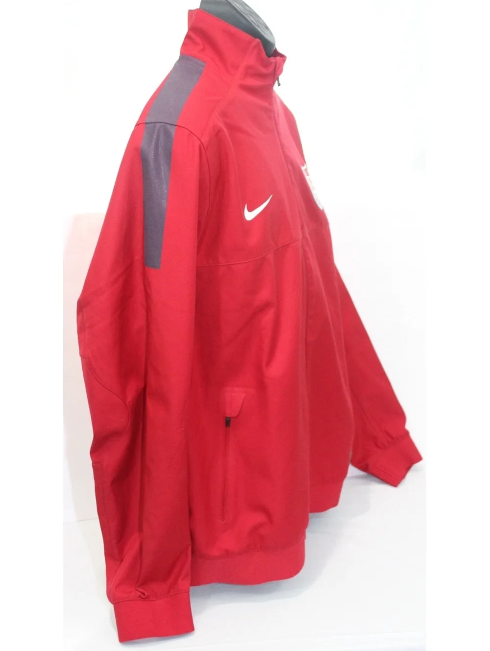 Nike Team USA Soccer National Sideline Jacket Red Navy Blue 527778-604 Mens XL